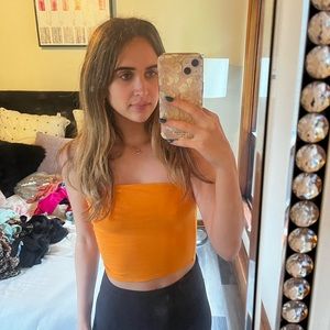 Garage XS Orange Tube Top